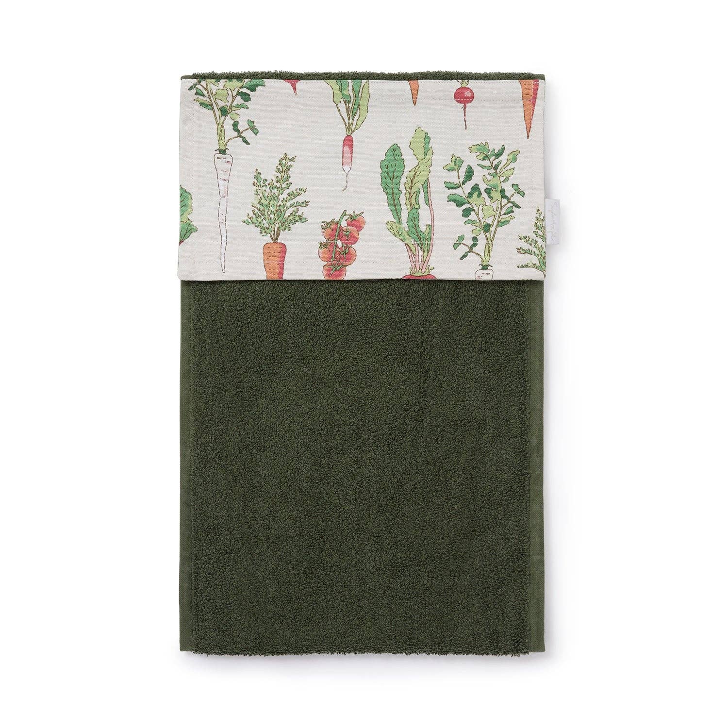 Garden Vegetables Roller Hand Towel