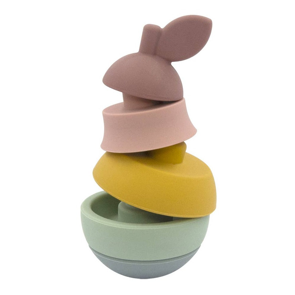 Silicone Pear Stacking Puzzle