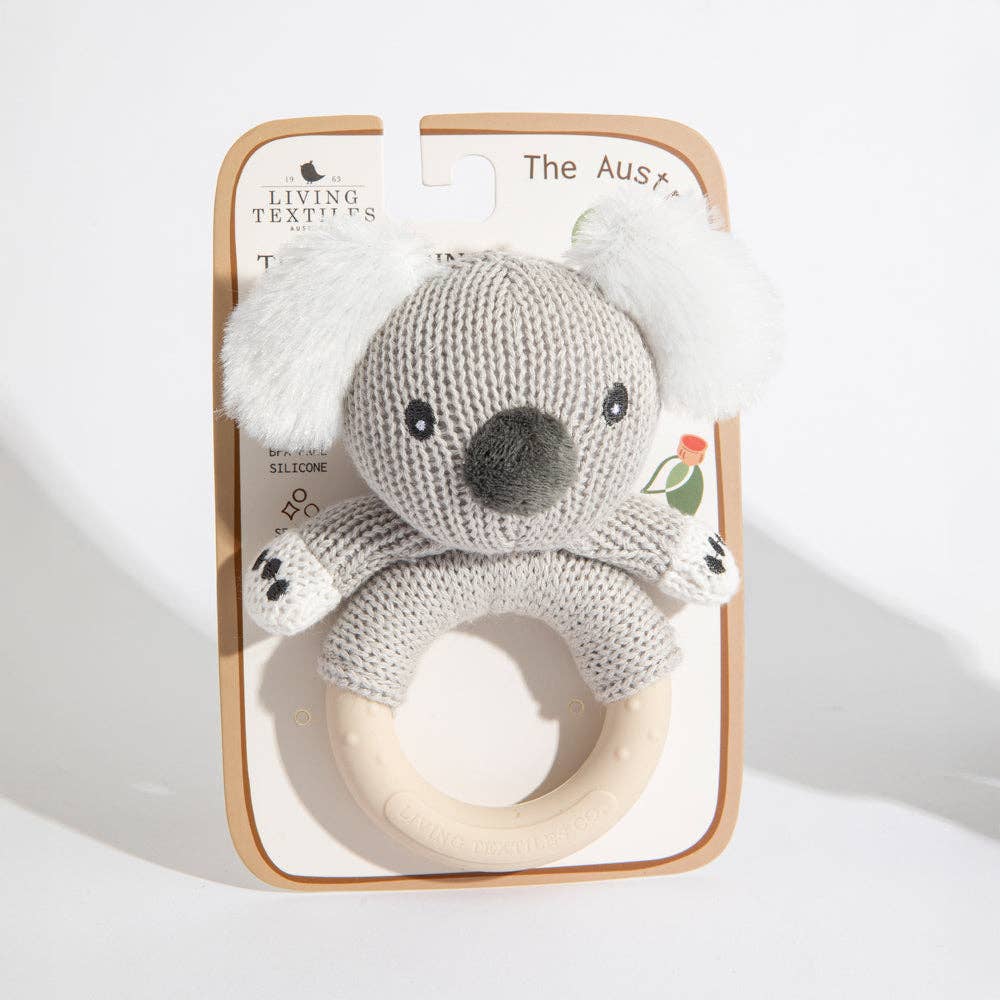Teething Ring Rattle Koala