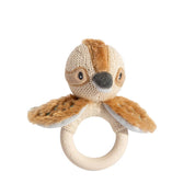 Teething Ring Rattle Kookaburra