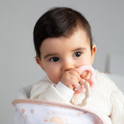 Silicone Bunny Teether Pink