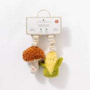 2 Pack Mini Market Brunch Stroller Toy Mushroom & Corn