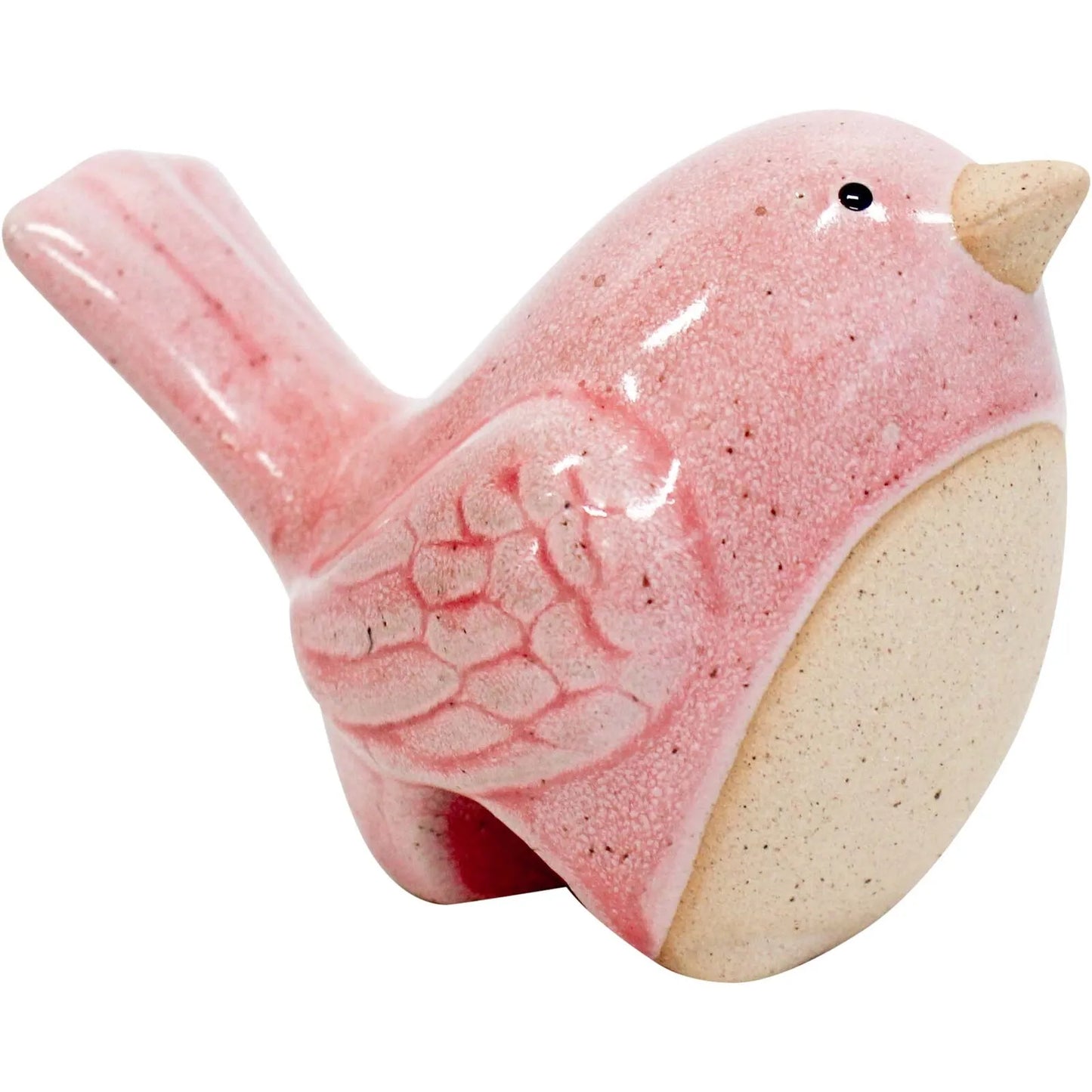 Bird Pot Sitter Peach