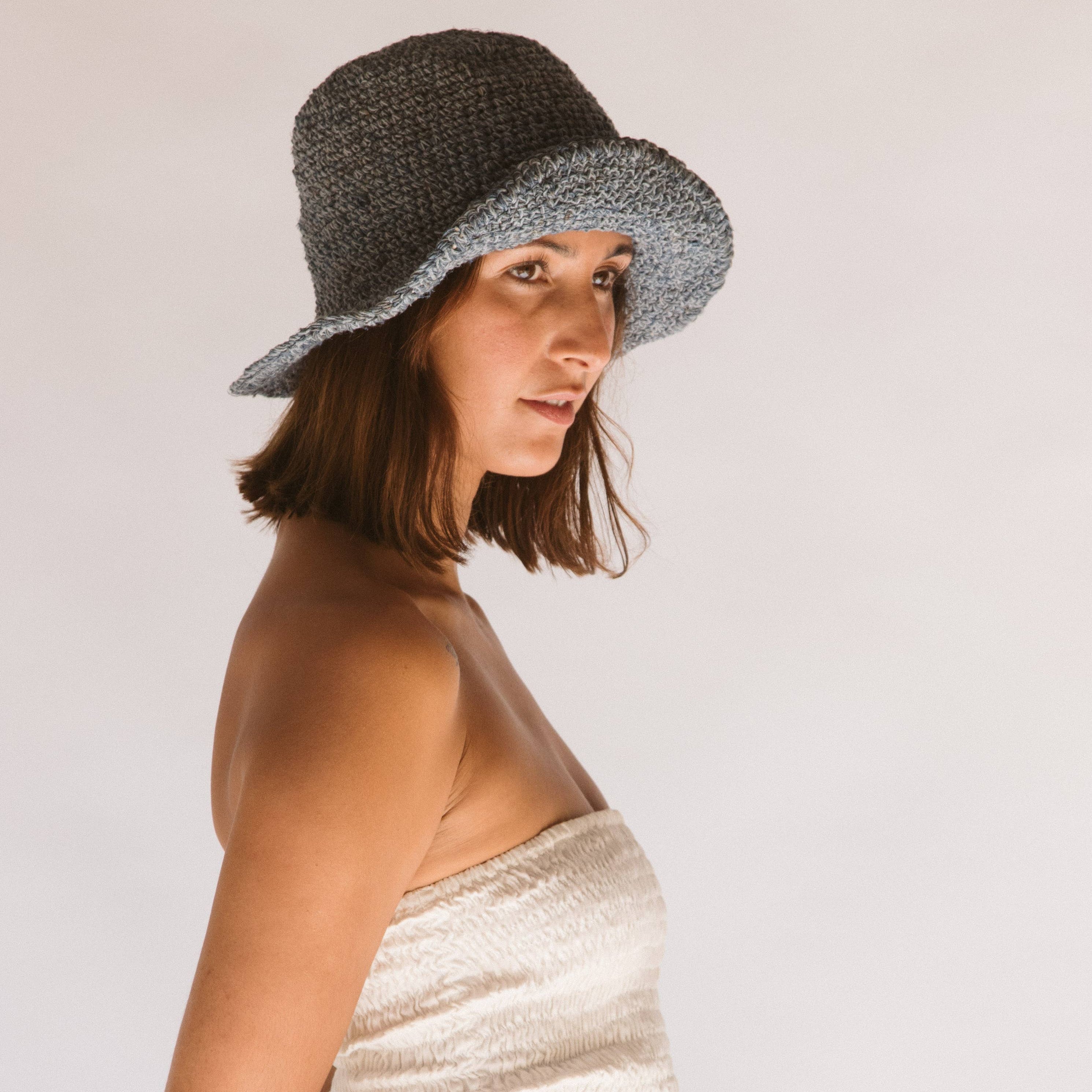 Peggie Bucket Hat Denim