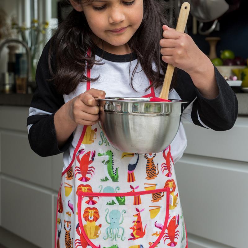 Children's Apron Colourful Creatures