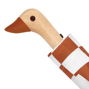 Peanut Butter Eco-Friendly Compact Duck Umbrella