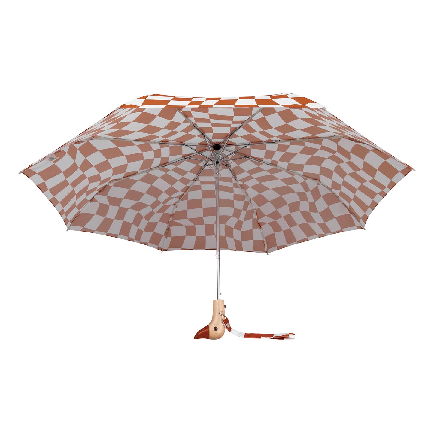 Peanut Butter Eco-Friendly Compact Duck Umbrella