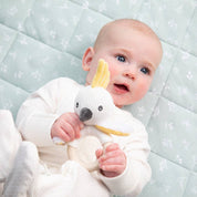 Teething Ring Rattle Cockatoo