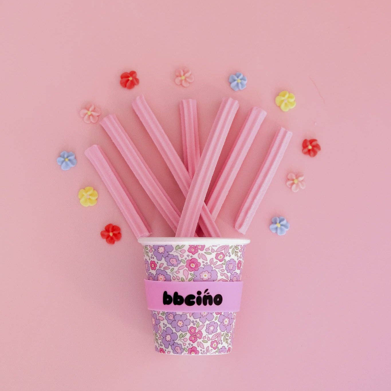 Reusable Babycino Bamboo Cup Bloom (120ml)