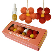 Felt Flower Fresheners Flower Garden