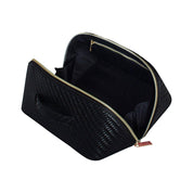 Herringbone Beauty Bag Medium Licorice