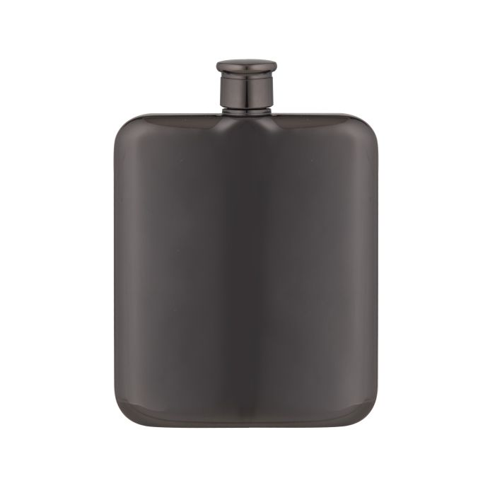 Fine Foods Summit Hip Flask Gunmetal