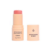 SPF 50 Natural Lip & Cheek Tint Coral