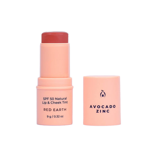 SPF 50 Natural Lip & Cheek Tint Red Earth