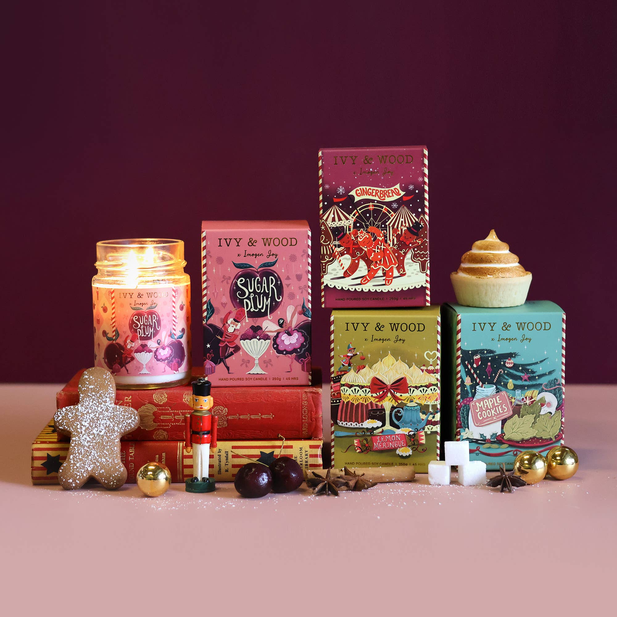 Lemon Meringue Limited Edition Christmas Candle
