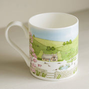 Spring Cottage Scene Standard Mug (275ml)