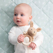 Teething Ring Rattle Kangaroo