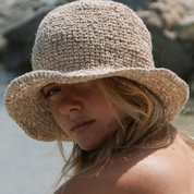 Peggie Bucket Hat Natural