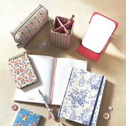 Pencil Case Rose Stripe