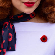 Poppy Field Mini Brooch