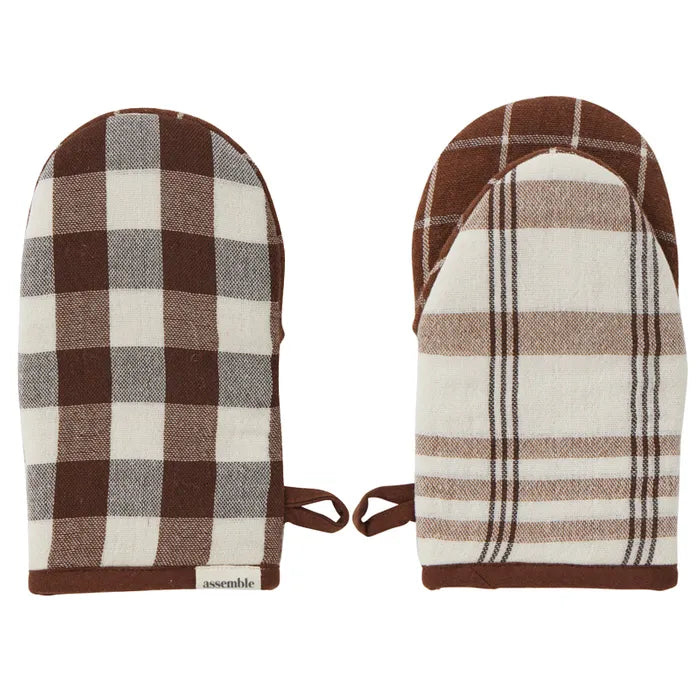 Kit Recycled Cotton Oven Mitt Cocoa