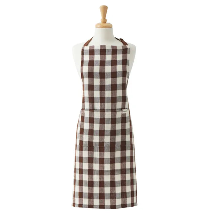 Kit Recycled Cotton Apron Cocoa