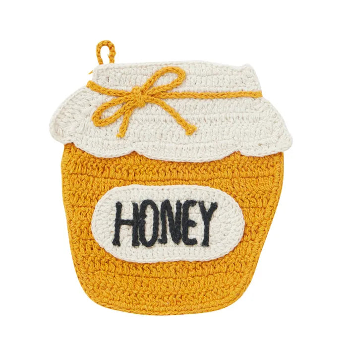 Honey Pot Cotton Knit Pot Holder