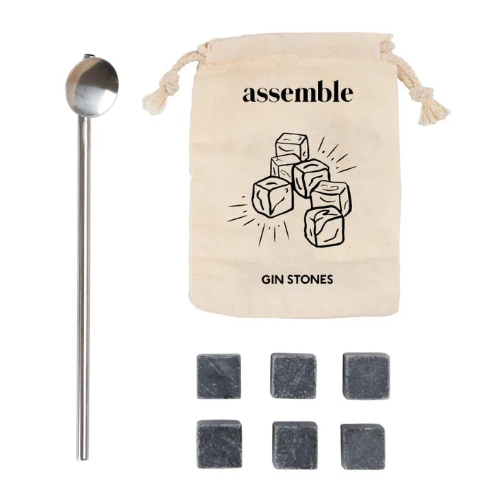 Gerrard Gin Stones & Stirrer Set