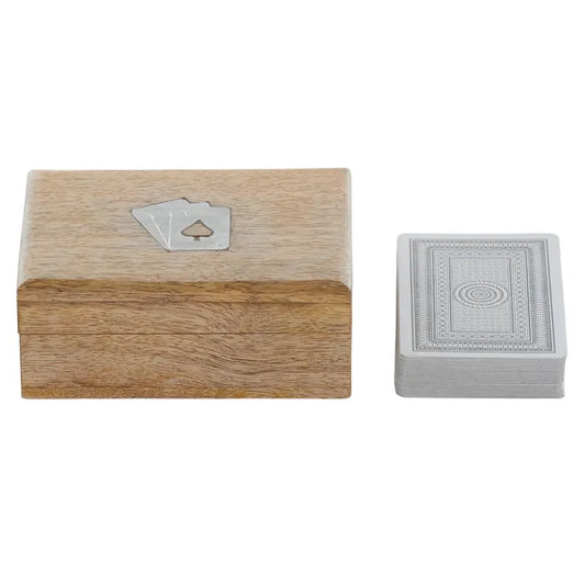 Lucky Cards with Wooden Box