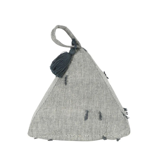 Tuft Triangle Doorstop Dark Slate