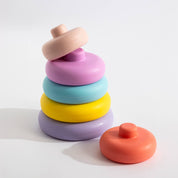 Silicone Stacking Tower Ring Sorbet