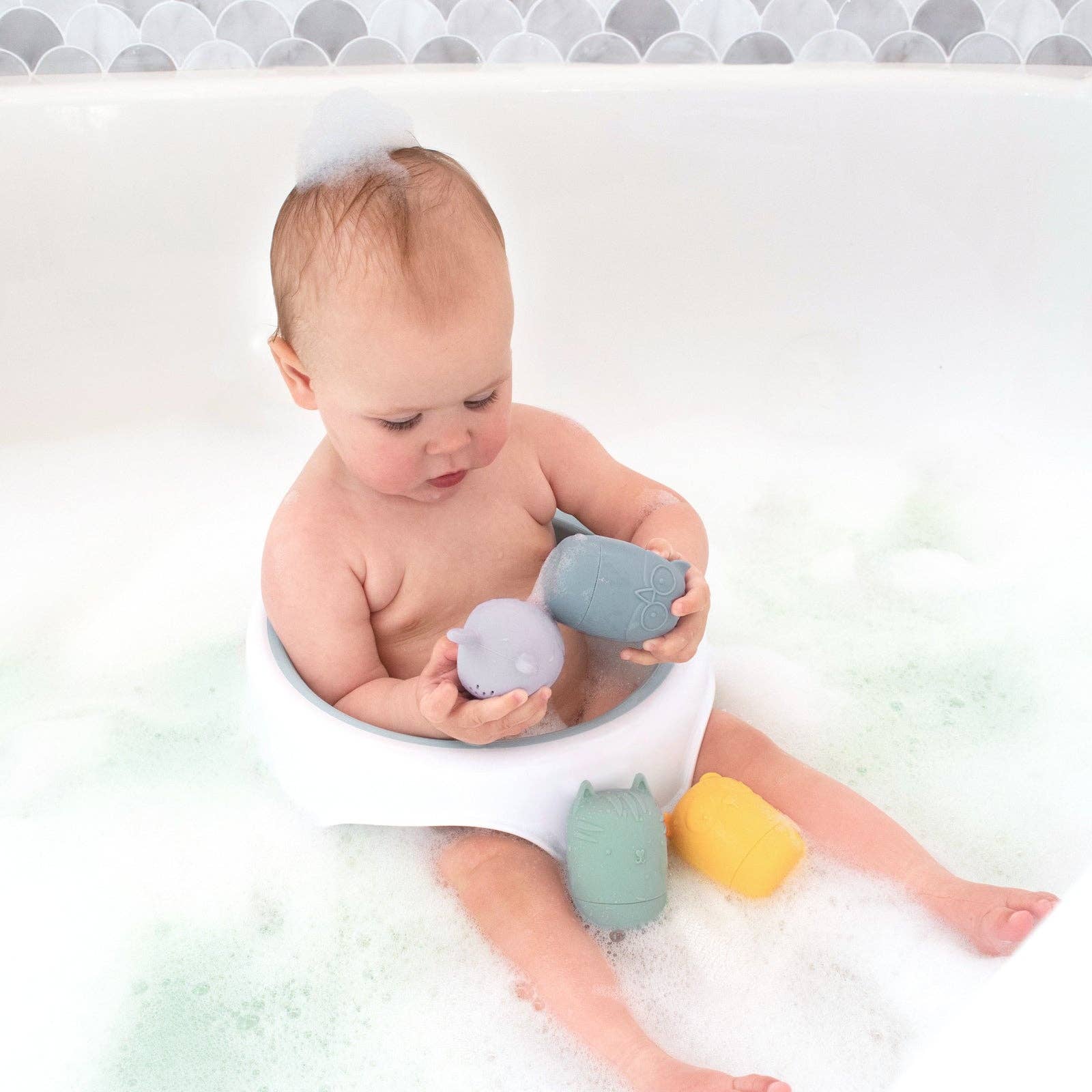 Silicone Bath Buddies Set