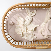 Organic Muslin Bunny Lovey Daisy