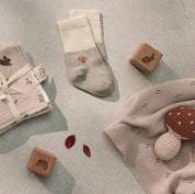 Set Of 2 Socks Mushroom