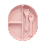 Silicone Feeding Set Light Pink