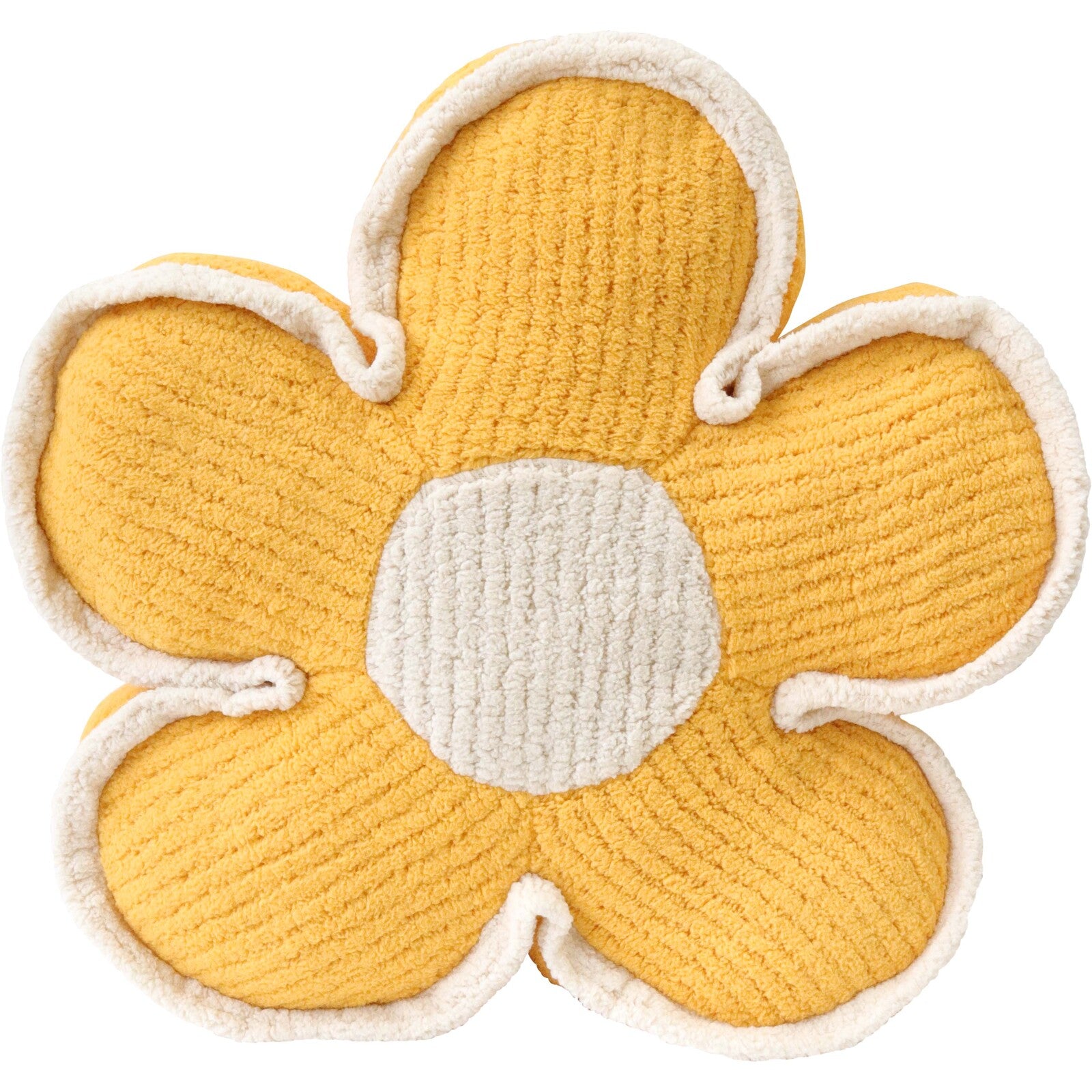 Flower Cushion Yellow Sunshine