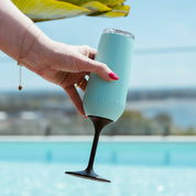 Champagne Flute Turquoise (Limited Release)
