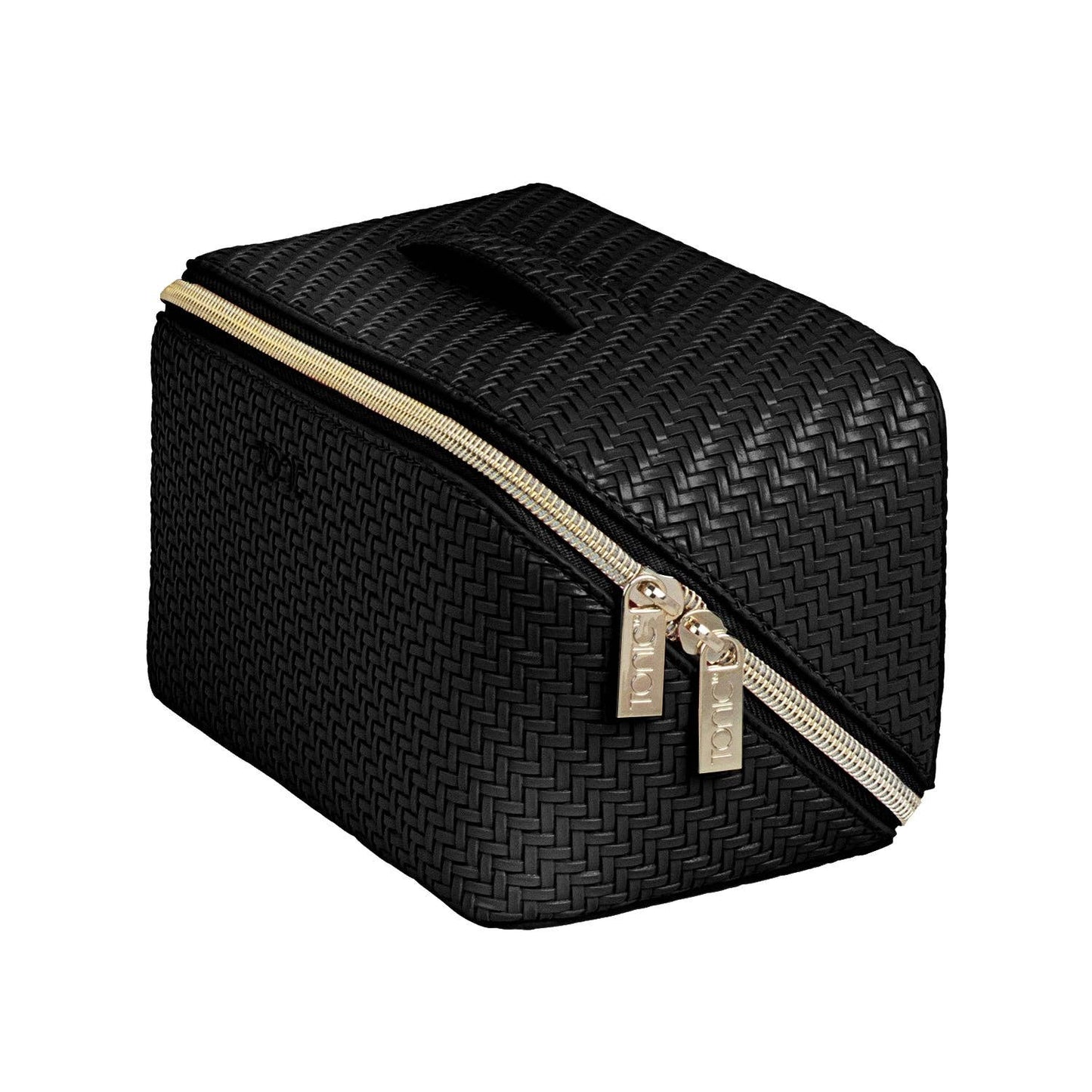 Herringbone Beauty Bag Medium Licorice