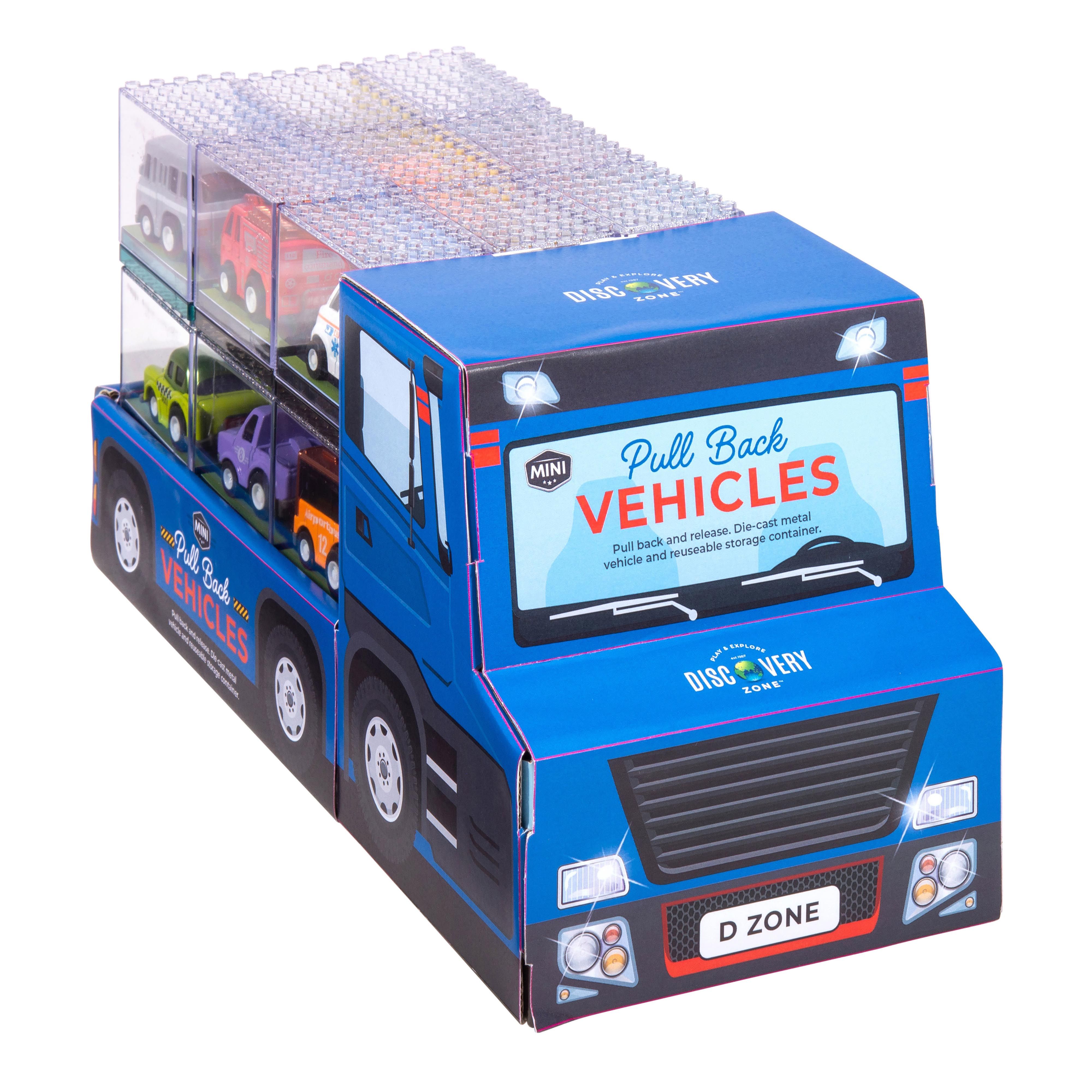 Mini Pull Back Vehicles Assorted