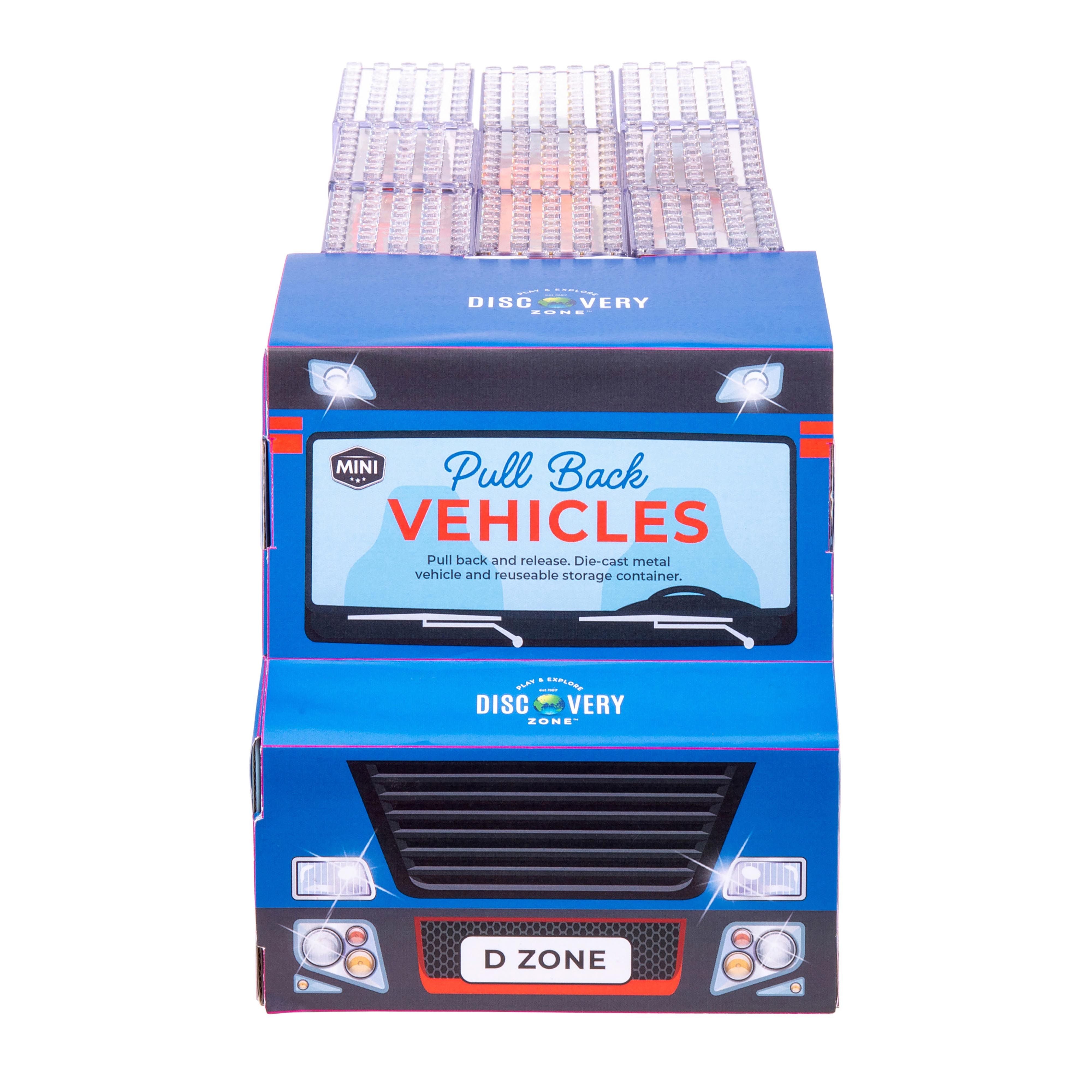 Mini Pull Back Vehicles Assorted