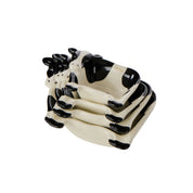 Homestead Measuring Cup Set Black & White