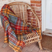 Buchanan Antique Recycled Wool Blend Scottish Tartan Blanket
