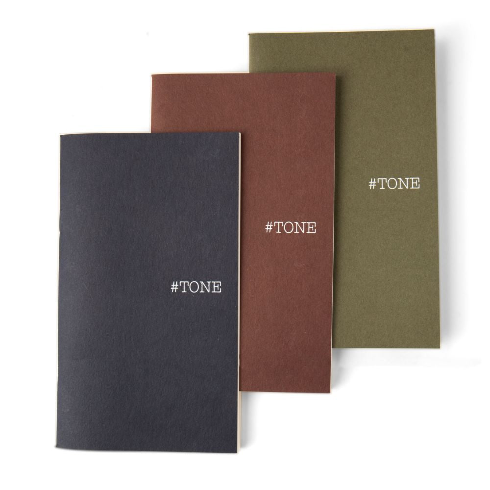 Pocket Notebook Set Dark Tones