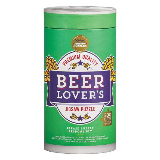 Beer Lovers 500PC Puzzle