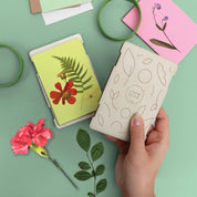 Calm Club Flower Power Pocket-Sized Flower Press