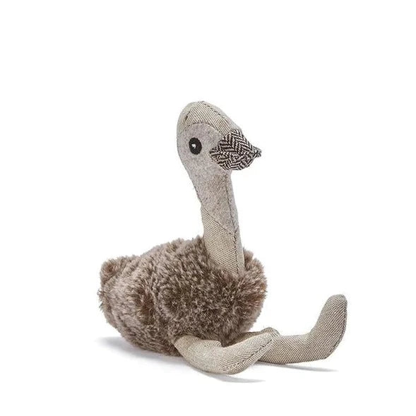 Mini Eddie Emu Rattle Natural