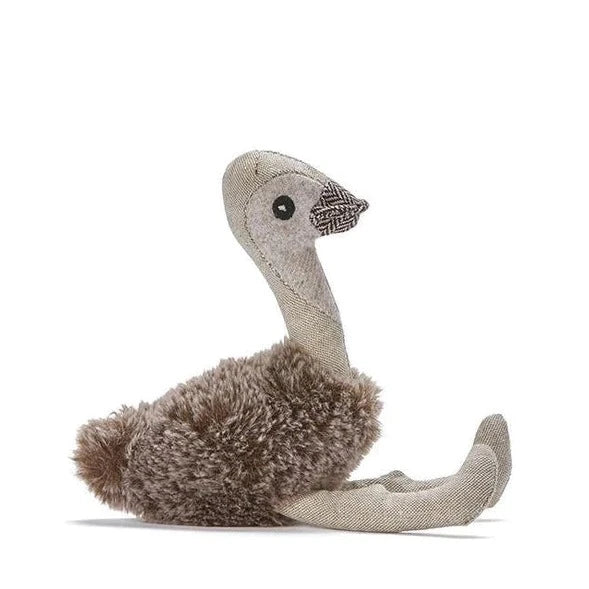 Mini Eddie Emu Rattle Natural