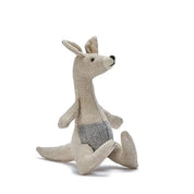 Mini Kylie Kangaroo Rattle Natural