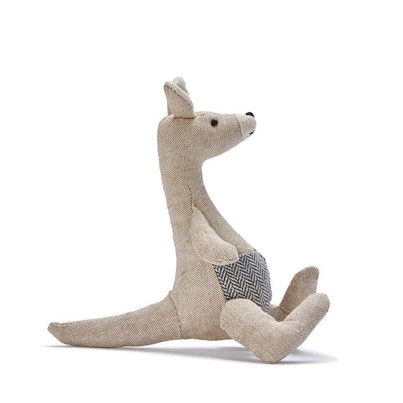 Mini Kylie Kangaroo Rattle Natural