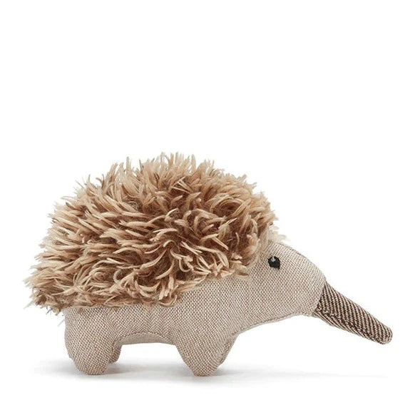 Mini Spike The Echidna Rattle Natural